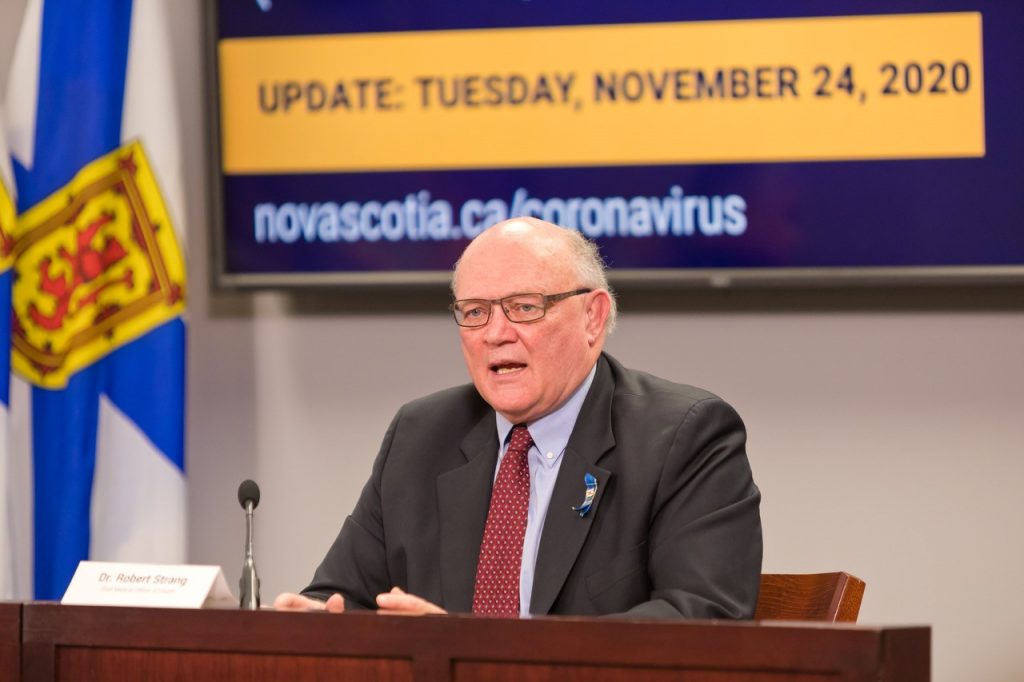 Dr Robert Strang unveils new COVID restrictions