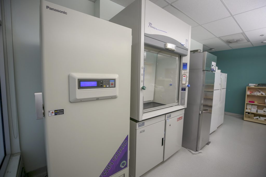 New ultra-low temperature freezer will keep vaccine at -70 degrees Celsius