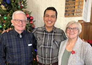 Felix Munoz with Yvonne and Al Wenninger